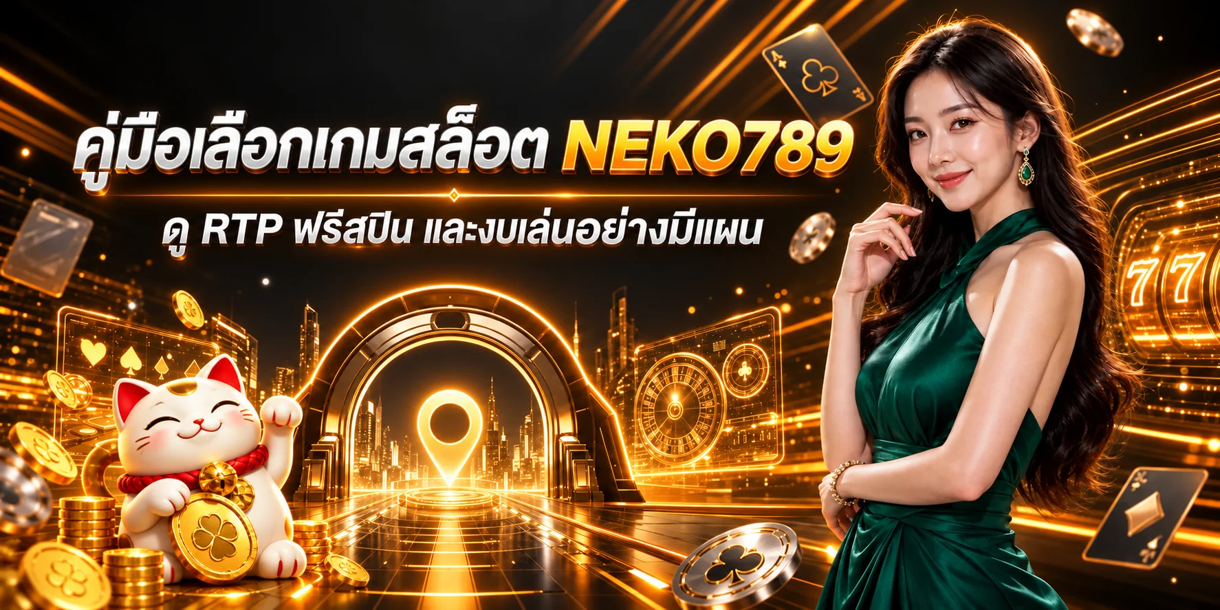 NEKO789 คู่มือเลือกสล็อต ดู RTP และฟรีสปิน